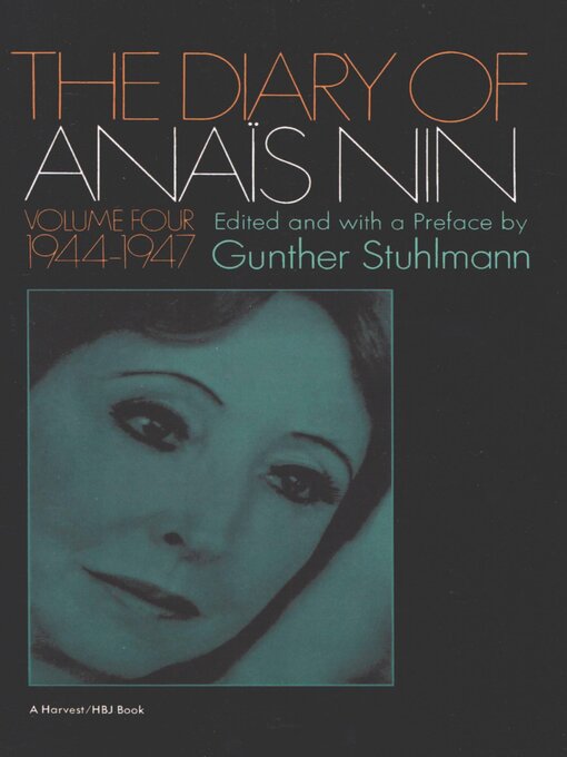 Title details for The Diary of Anaïs Nin, 1944–1947 by Anaïs Nin - Wait list